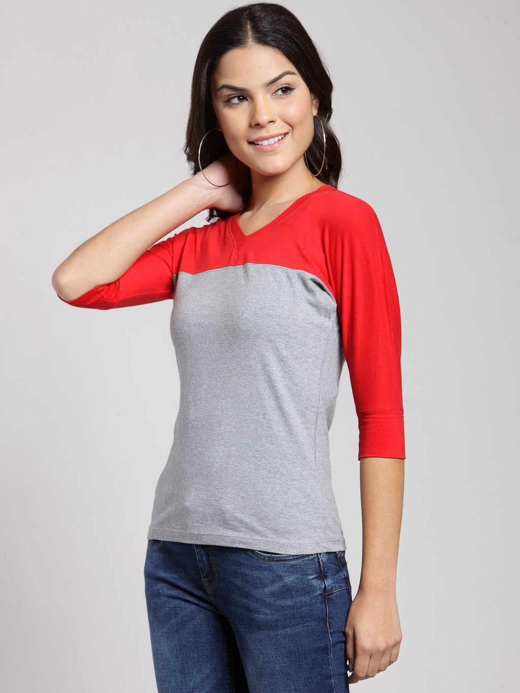 Red Solid Top