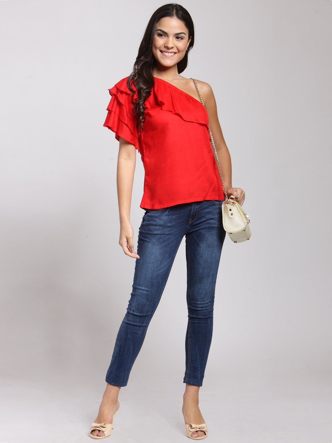Red Solid Top