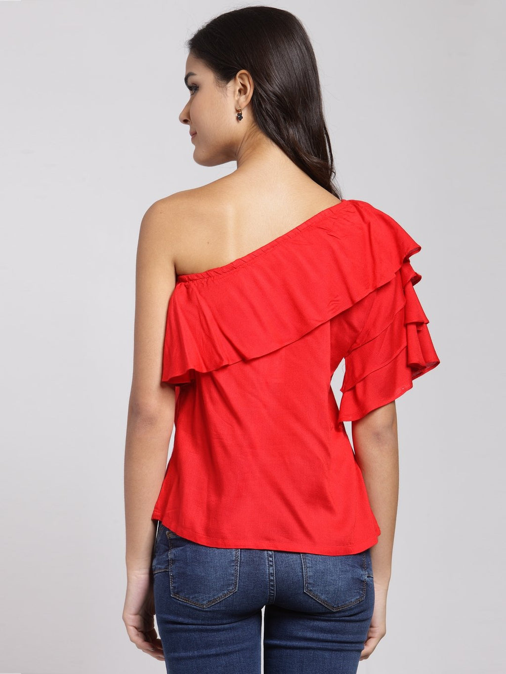 Red Solid Top