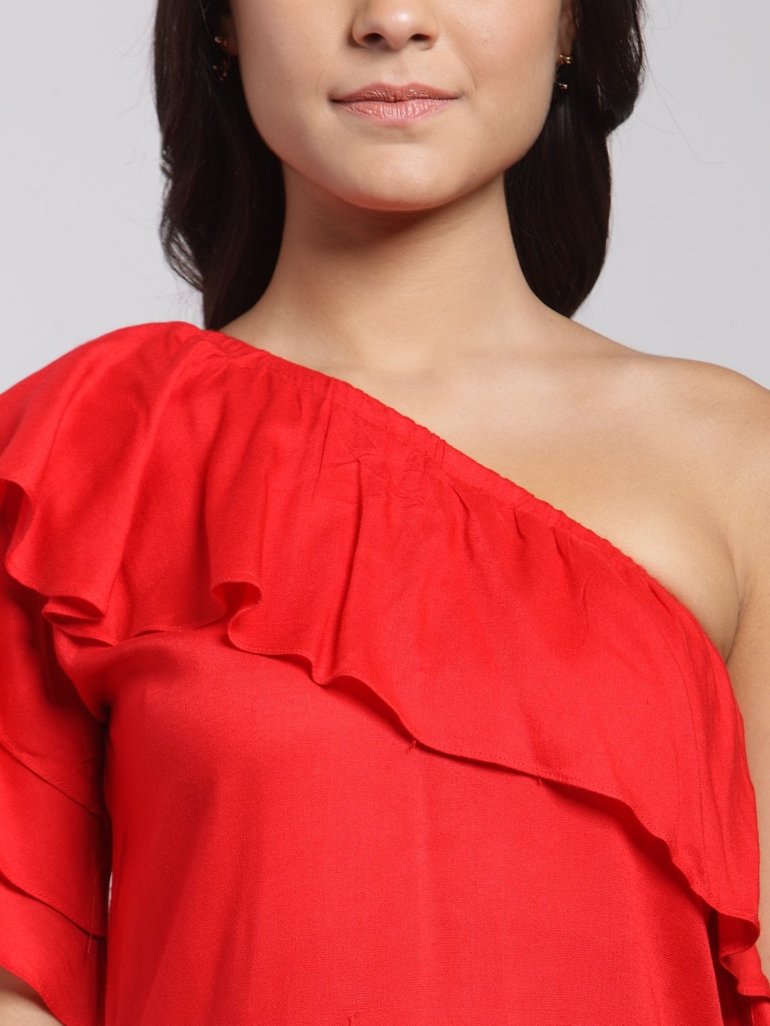 Red Solid Top