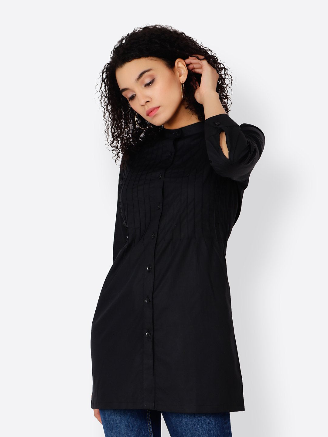 Cation Black Tunic