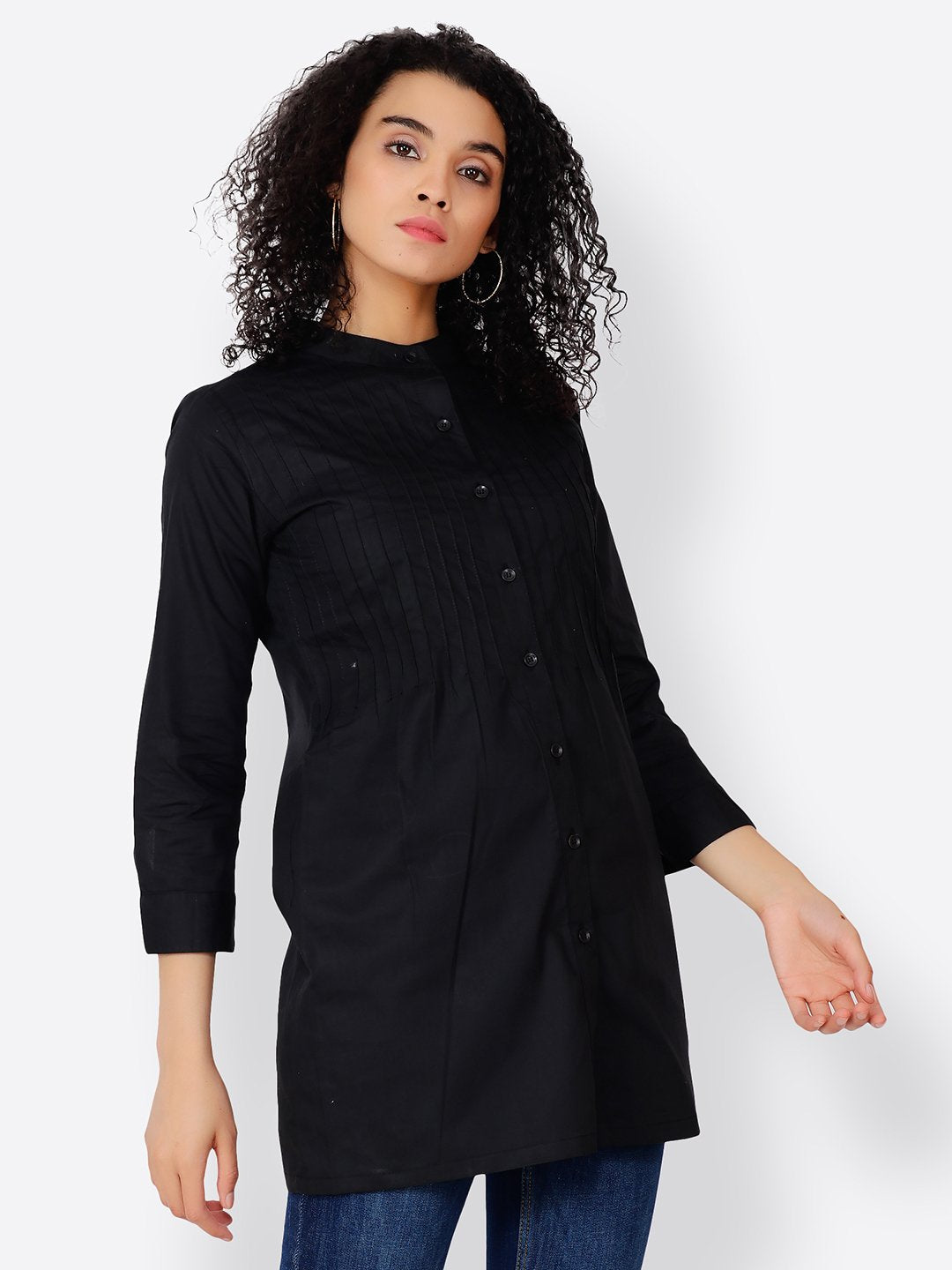 Cation Black Tunic