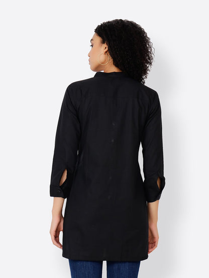 Cation Black Tunic