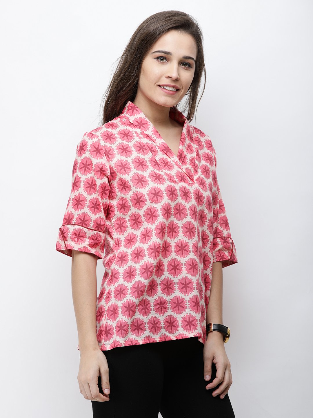 Cation Printed Tunic