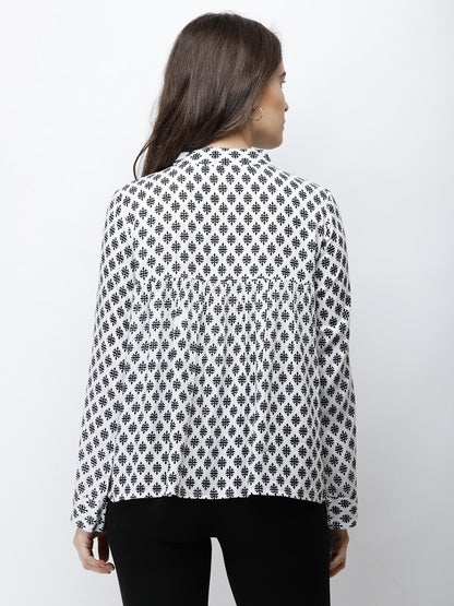 Cation Printed Tunic
