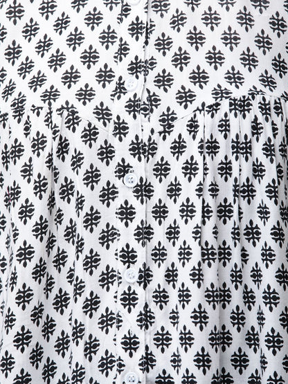 Cation Printed Tunic