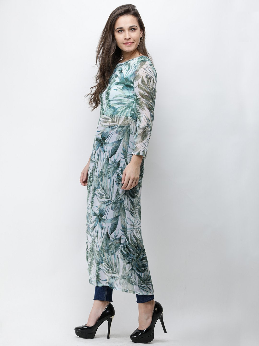 Cation Printed Tunic