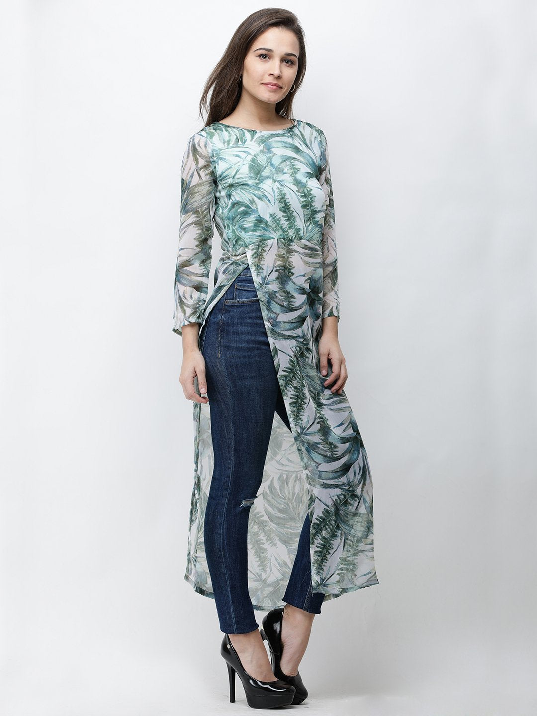 Cation Printed Tunic