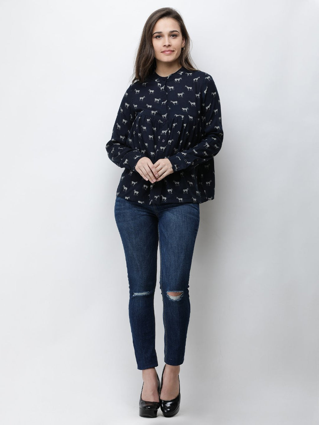Cation Printed Tunic