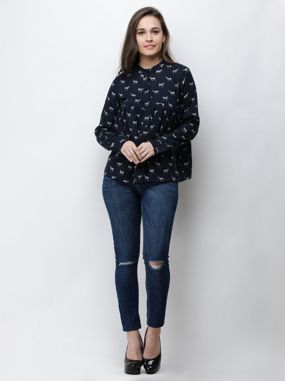 Cation Printed Tunic