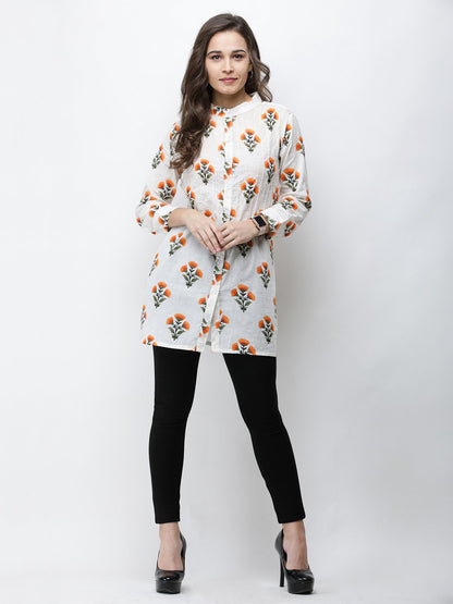 Cation Printed Tunic