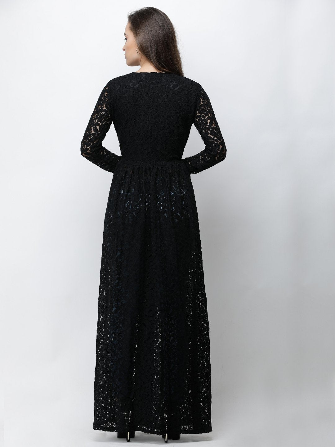 Cation Black Lace Tunic