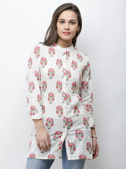 Cation Printed Tunic