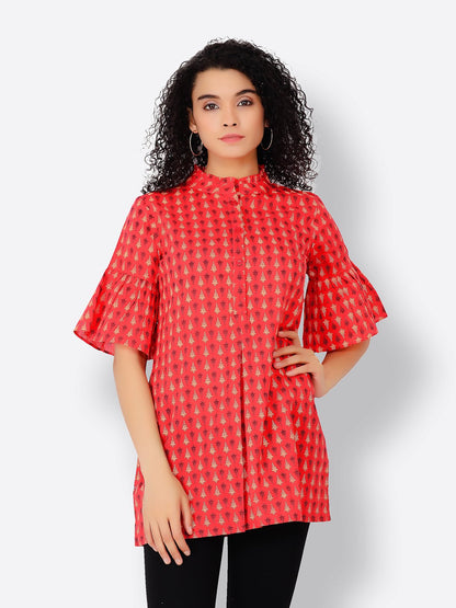 Cation Red Tunic