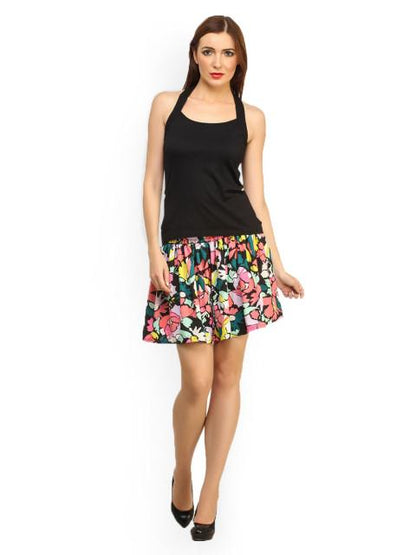 Black Halterneck Top