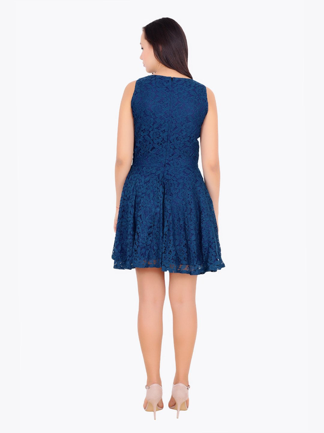 Blue Lace Dress