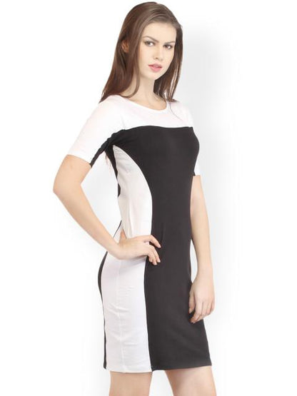 Black Solid Dress