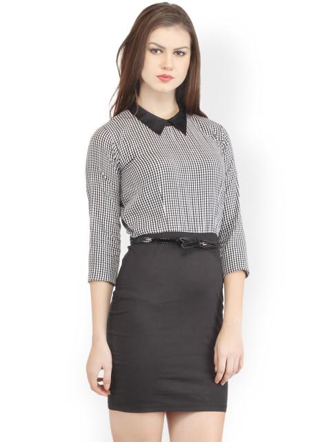 Black Solid Dress