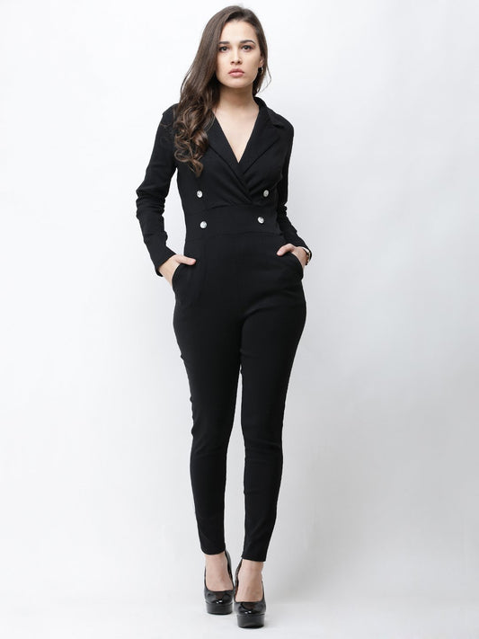 Cation Black Jumpsuit