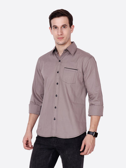 Cation Men Gray Shirt