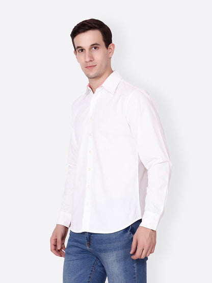 Cation Men White Shirt