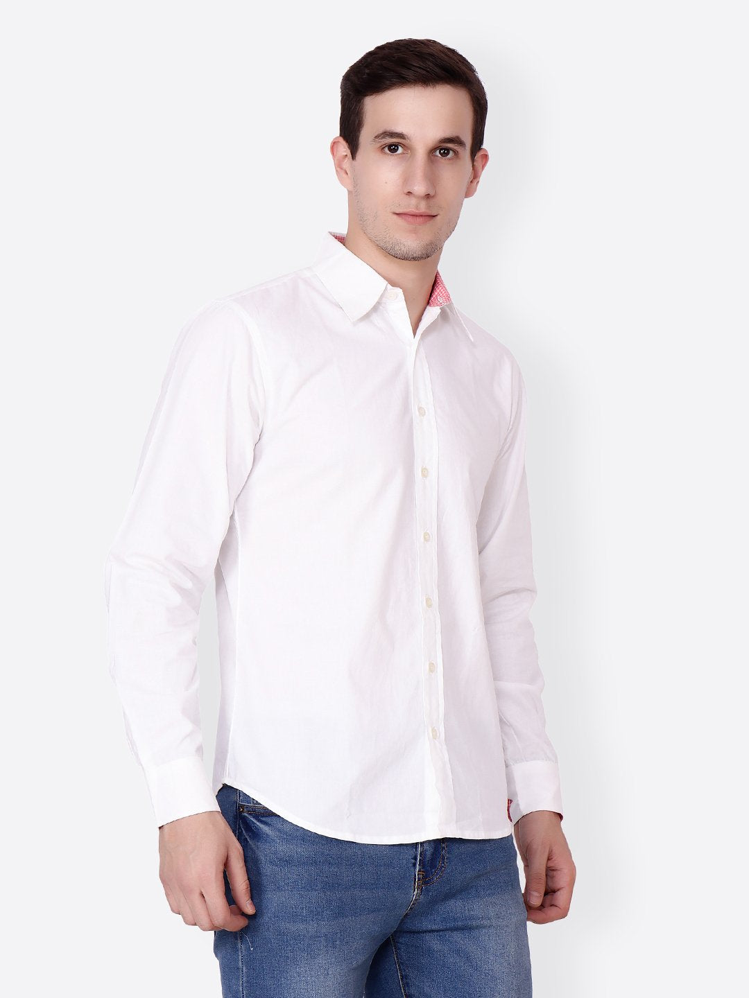 Cation Men White Shirt