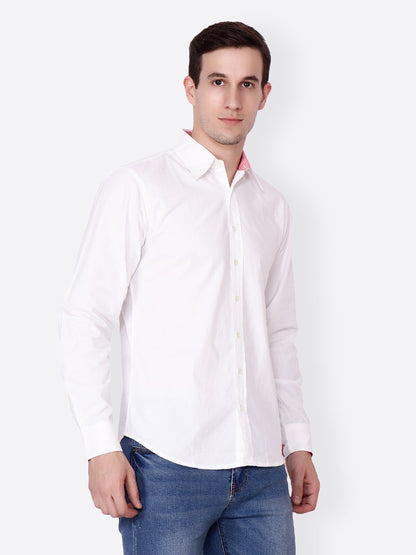Cation Men White Shirt