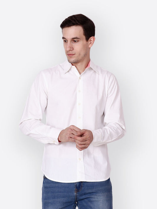 Cation Men White Shirt