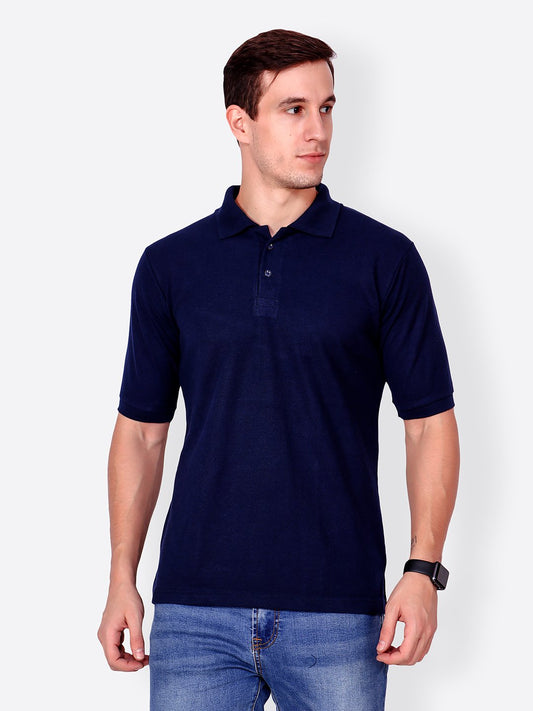 Navy Solid Tshirt