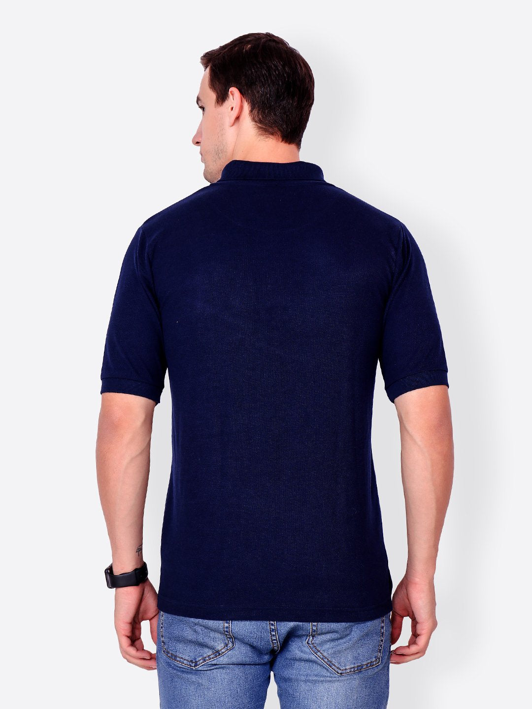Navy Solid Tshirt