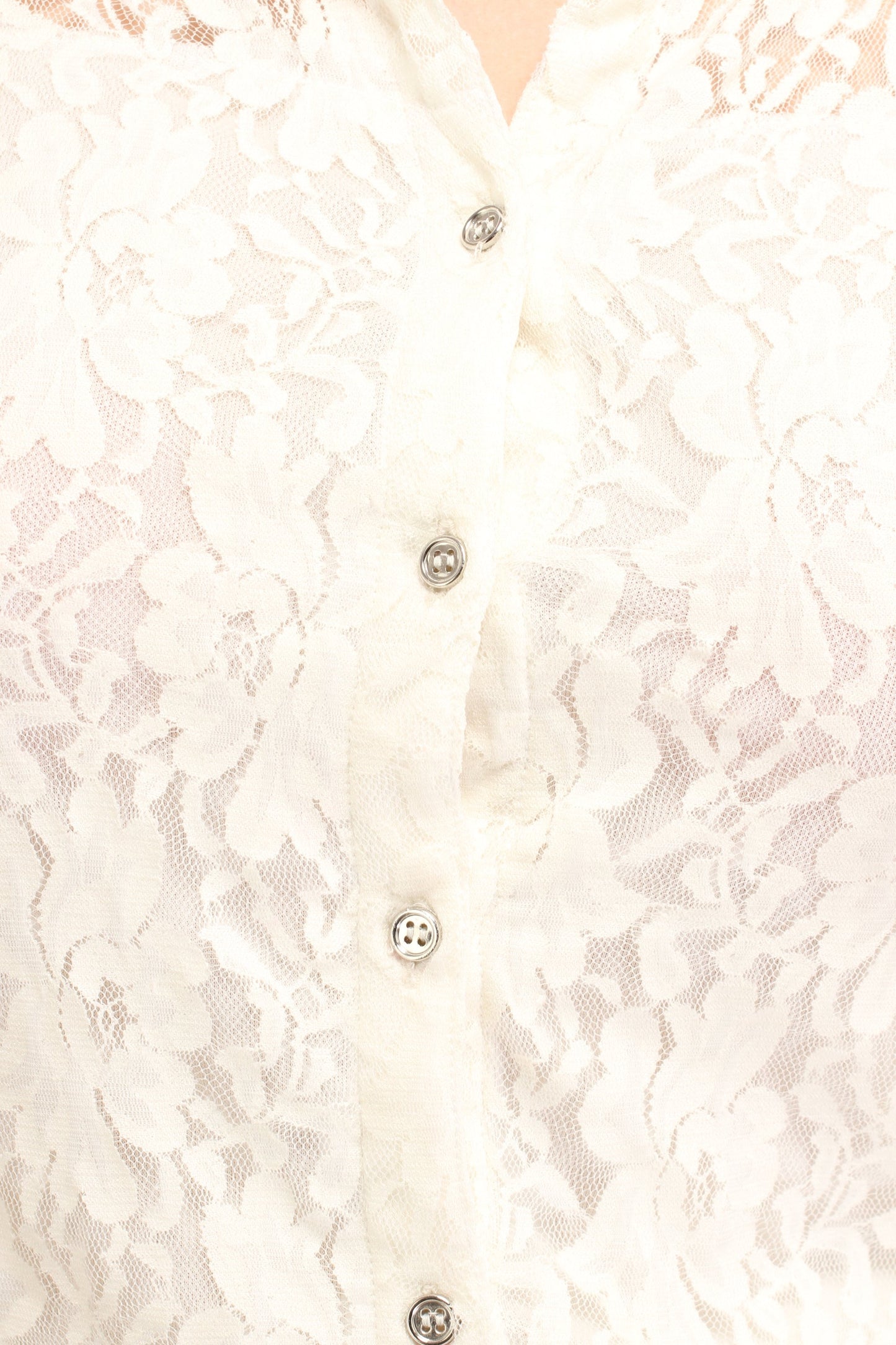 White Lace Shirt