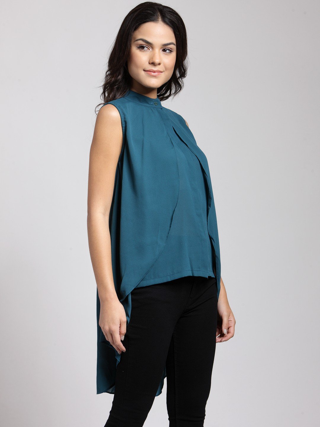 Green Solid Shirt
