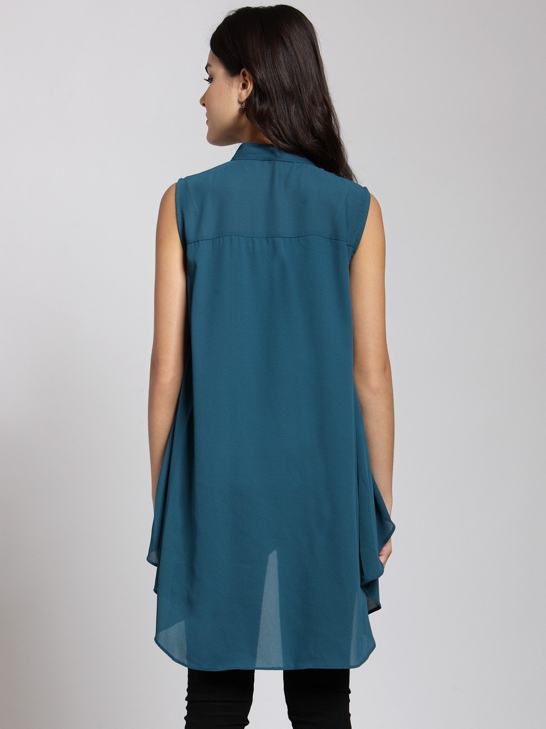 Green Solid Shirt