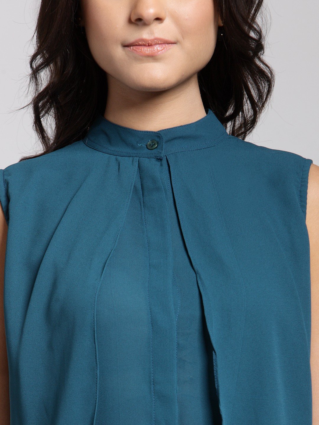 Green Solid Shirt