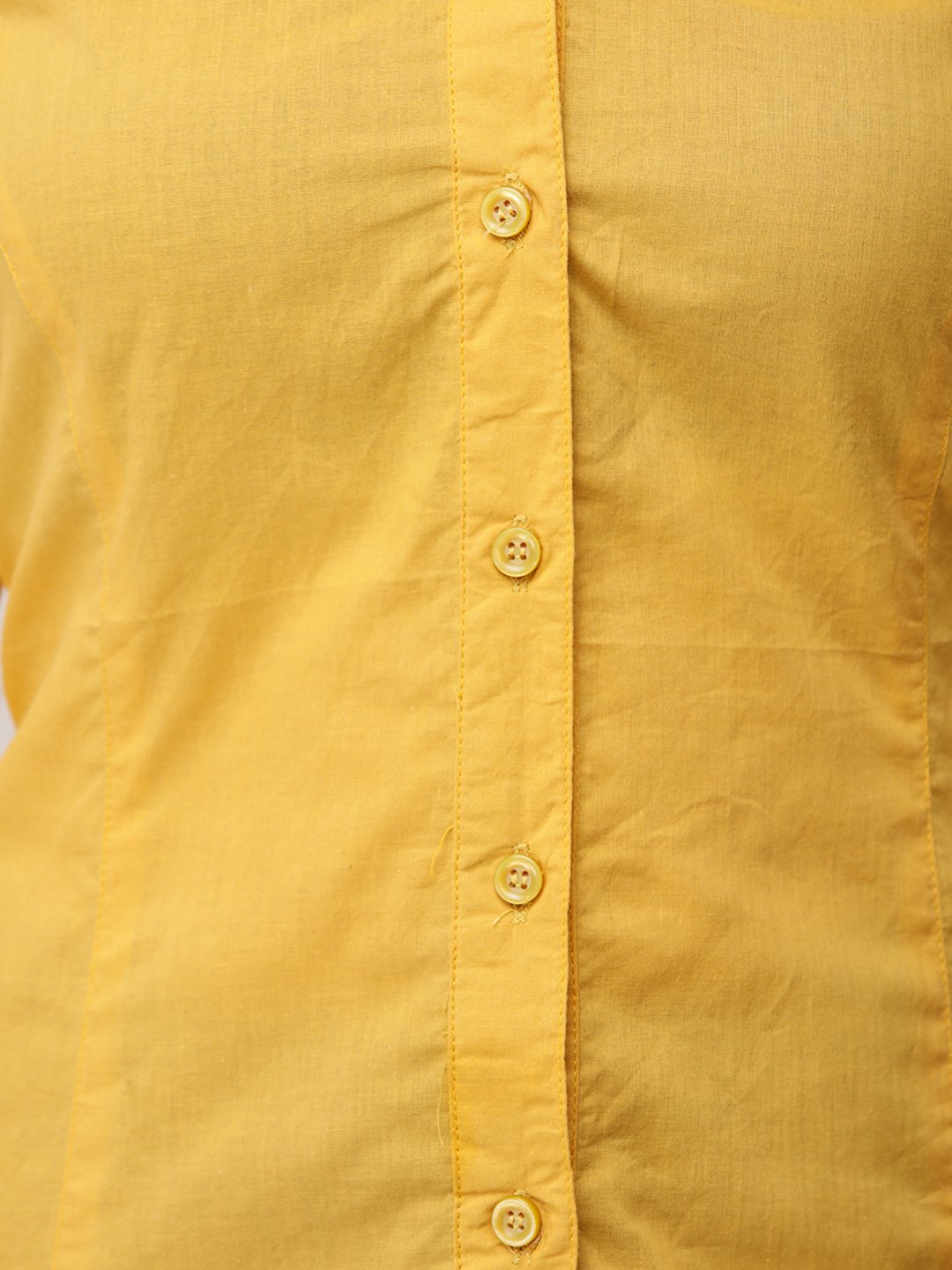 Cation Mustard Solid Shirt