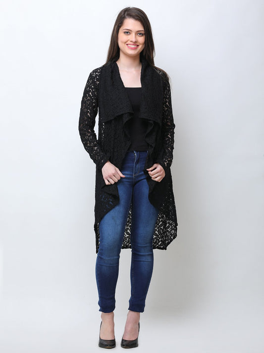 Black Lace Shrug