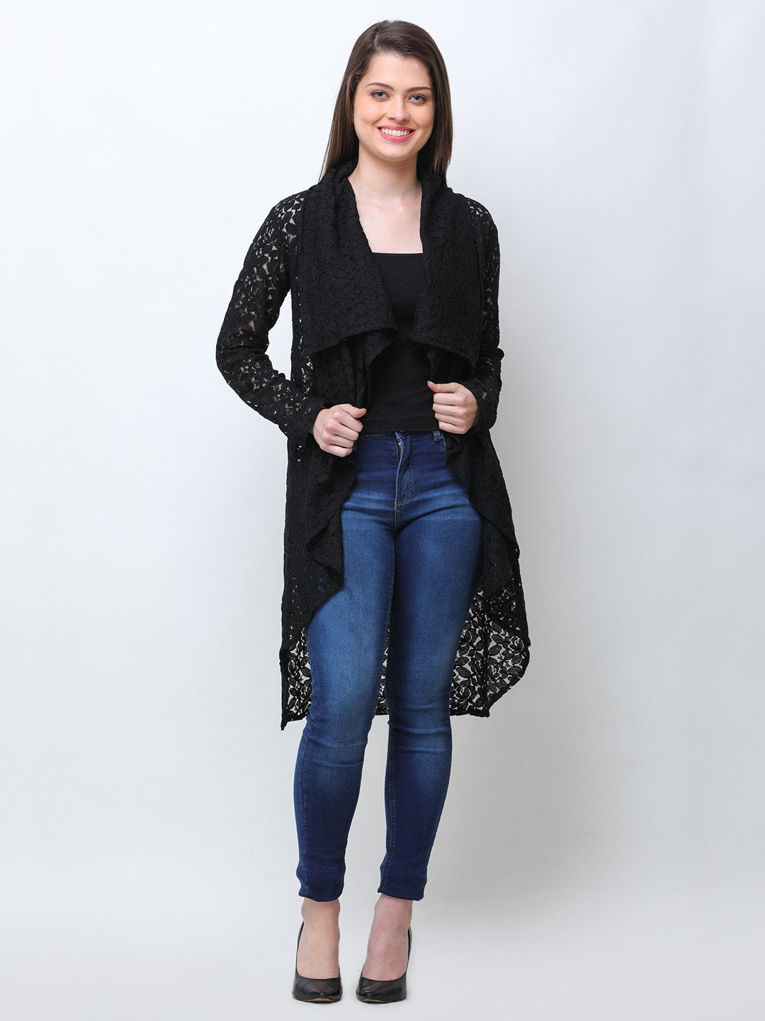 Black Lace Shrug