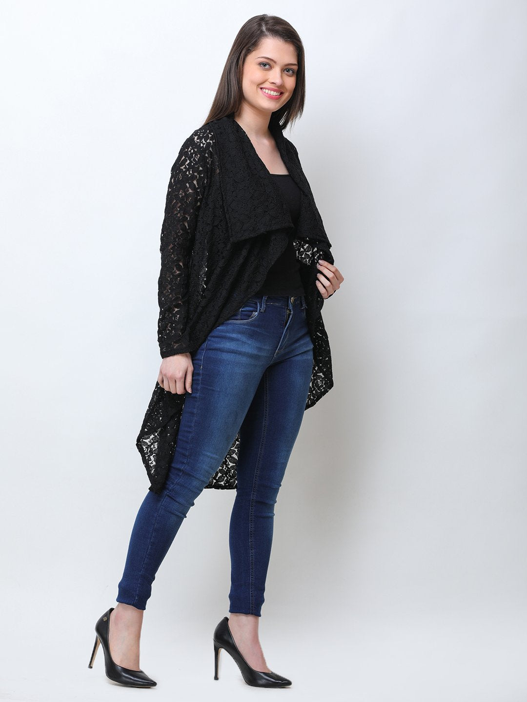Black Lace Shrug
