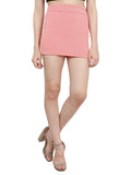 Pink Solid Skirt