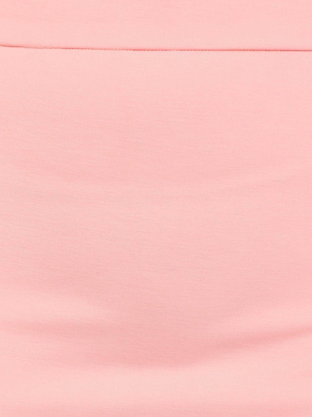 Pink Solid Skirt