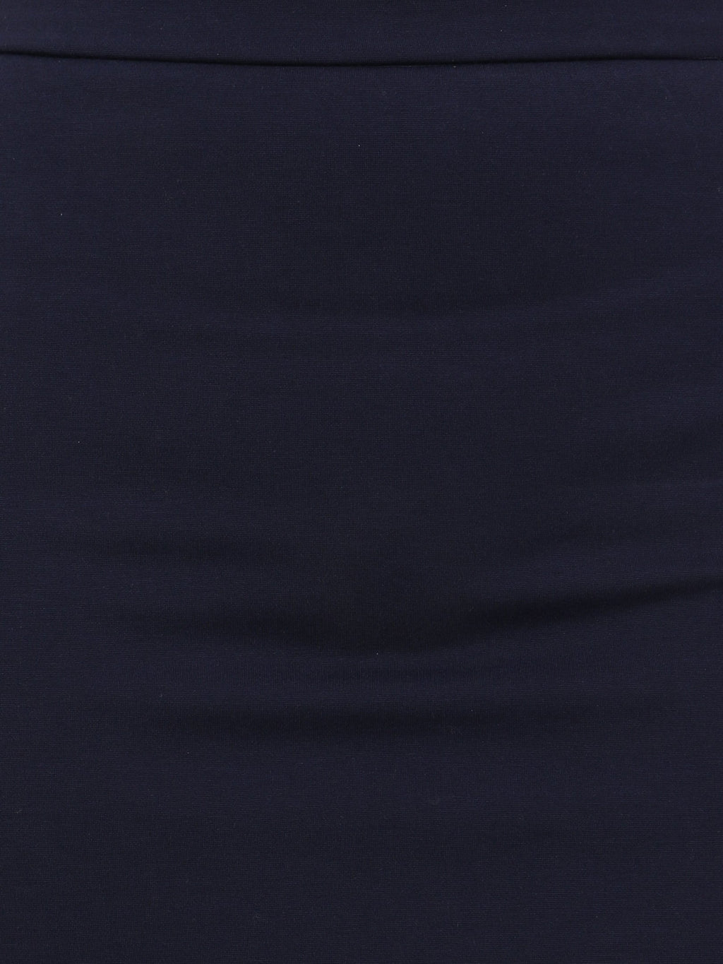 Navy Solid Skirt