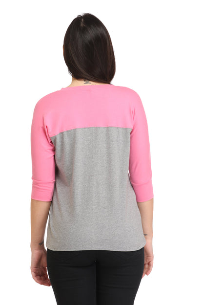 Pink Solid Top