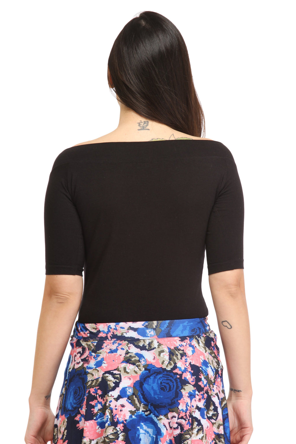 Black Solid Top