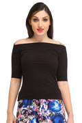 Black Solid Top