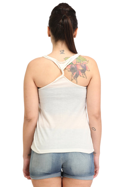 White Solid Top