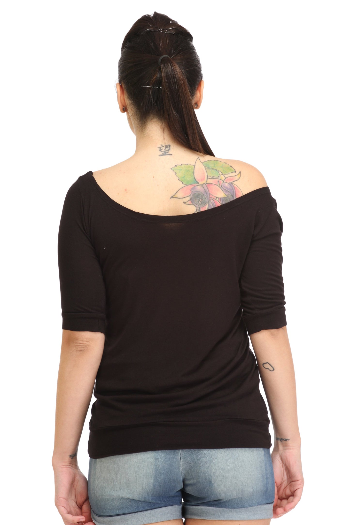 Black Solid Top