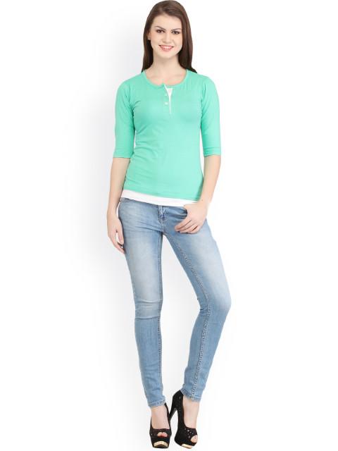 Green Solid Top