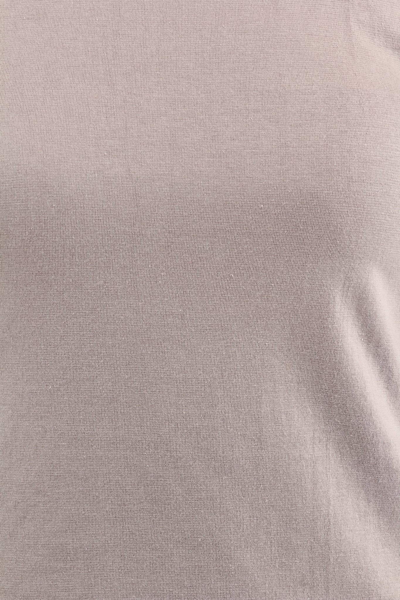 Sleeveless Beige Top