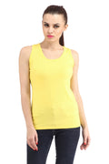 Sleeveless Yellow Top