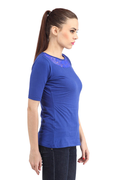 Cation Blue Top